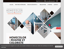 Tablet Screenshot of homecolor.fr